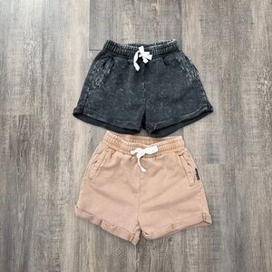 Little Bipsy Acid Wash Shorts